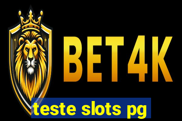 teste slots pg